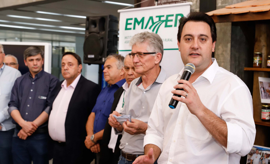 Governador Carlos Massa Ratinho Junior entrega  54 veículos para escritórios da Emater no Interior do Estado. Curitiba, 24/07/2019 - Foto: Rodrigo Felix Leal/ANPr