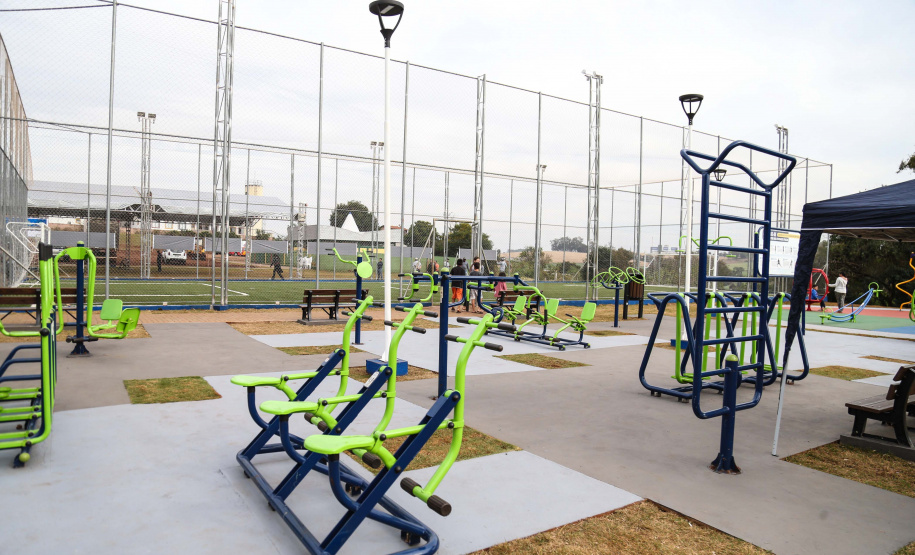 O governador Carlos Massa Ratinho Junior inaugurou nesta sexta-feira (26) em  Ivaiporã, no Vale do Ivaí, a unidade do projeto Meu Campinho implantada no município.   Ivaiporã, 26/07/2019 -Foto: Geraldo Bubniak/ANPr