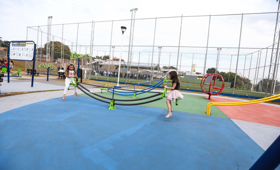 O governador Carlos Massa Ratinho Junior inaugurou nesta sexta-feira (26) em  Ivaiporã, no Vale do Ivaí, a unidade do projeto Meu Campinho implantada no município.   Ivaiporã, 26/07/2019 -Foto: Geraldo Bubniak/ANPr