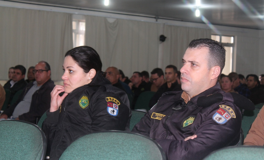 Escola Segura e Patrulha Escolar são temas de formação com policiais militares. Doto: PMPR