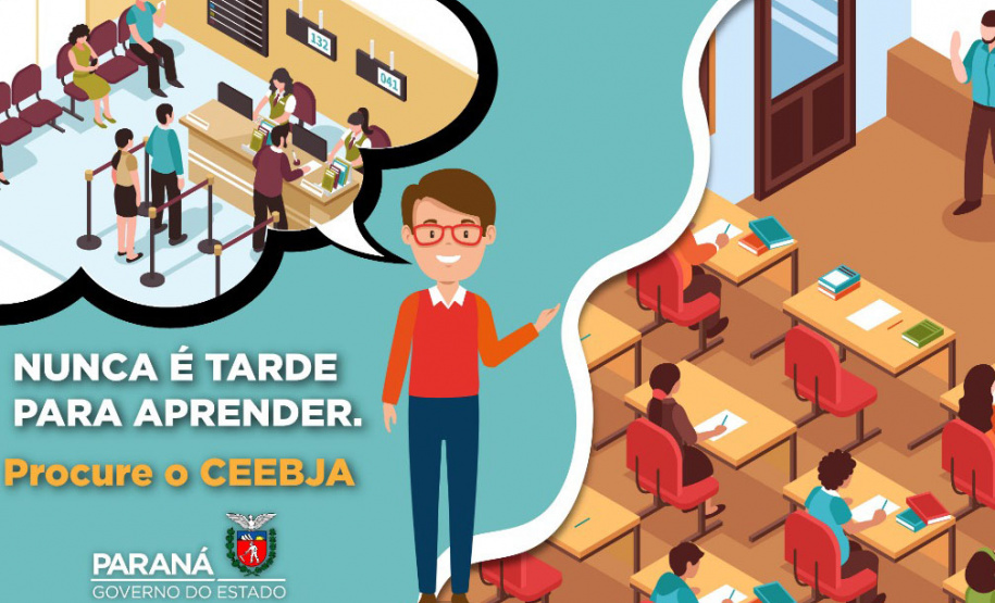 Professores incentivam jovens e adultos a voltar à sala de aula