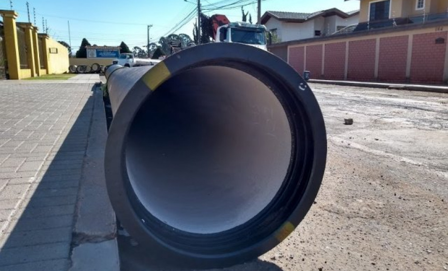 Sanepar investe R$ 6,6 mi em bairro de Ponta Grossa. Foto: Divulgação/Sanepar