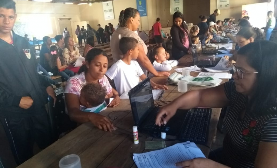 Paraná Cidadão faz 16 mil atendimentos em Querência do Norte. Foto: Divulgação/SEJUF