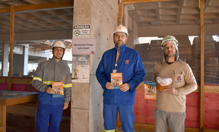Copel orienta sobre riscos na construção e manutenção predia. Foto: Divulgação/Copel