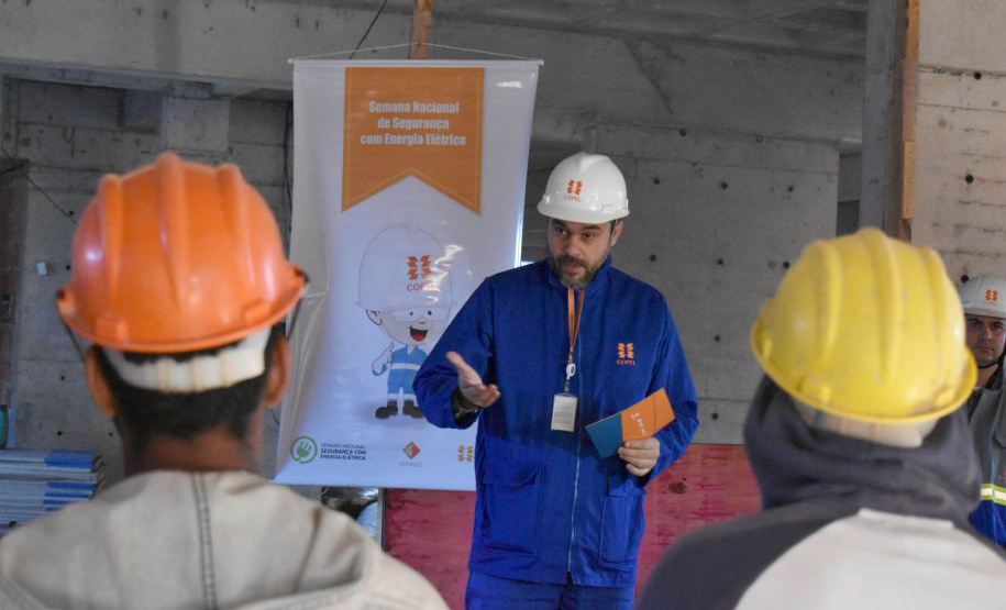 Copel orienta sobre riscos na construção e manutenção predia. Foto: Divulgação/Copel