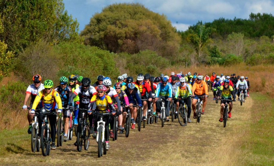 Cicloturismo nas atividades dos Jogos de Aventura e Natureza. Foto:Ivan Mendes Divulgação/COMEC