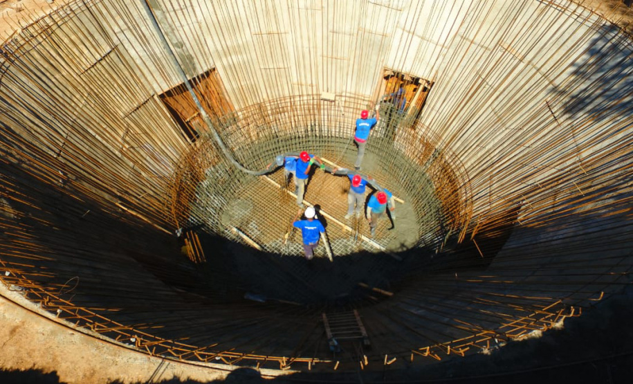 A Sanepar investe R$ 2,8 milhões na ampliação da capacidade da Estação de Tratamento de Esgoto Horst, de Imbituva, recursos destinados também à implantação de uma tecnologia de pós-tratamento mais completa que atende os mais rigorosos parâmetros da legislação. Foto: Divulgação/Sanepar