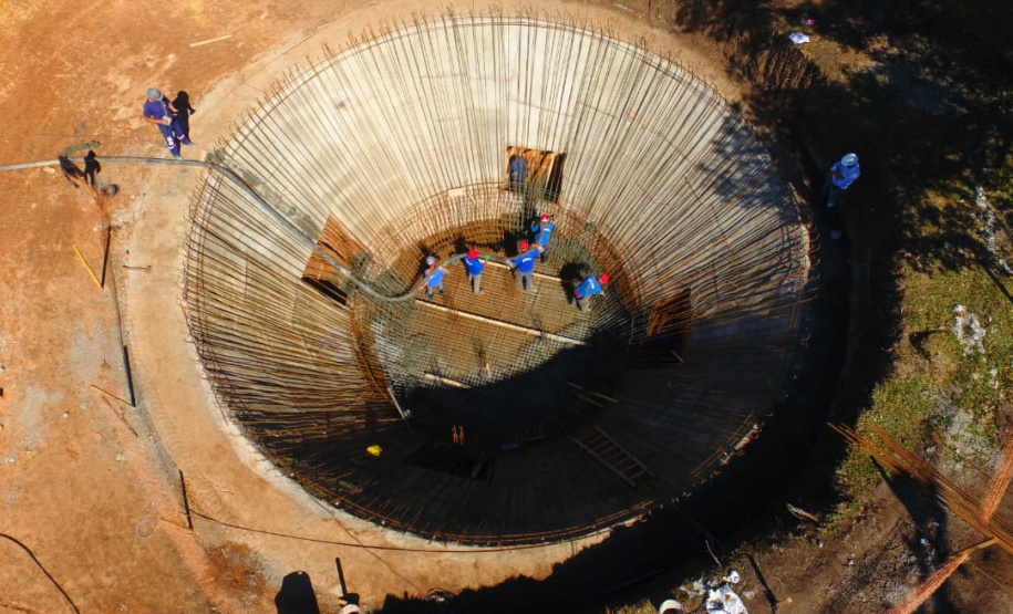 A Sanepar investe R$ 2,8 milhões na ampliação da capacidade da Estação de Tratamento de Esgoto Horst, de Imbituva, recursos destinados também à implantação de uma tecnologia de pós-tratamento mais completa que atende os mais rigorosos parâmetros da legislação. Foto: Divulgação/Sanepar