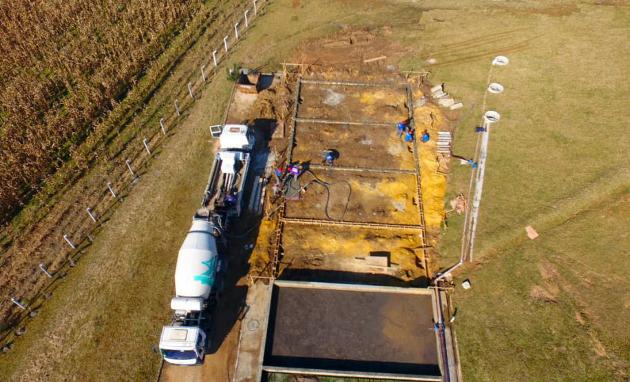 A Sanepar investe R$ 2,8 milhões na ampliação da capacidade da Estação de Tratamento de Esgoto Horst, de Imbituva, recursos destinados também à implantação de uma tecnologia de pós-tratamento mais completa que atende os mais rigorosos parâmetros da legislação. Foto: Divulgação/Sanepar