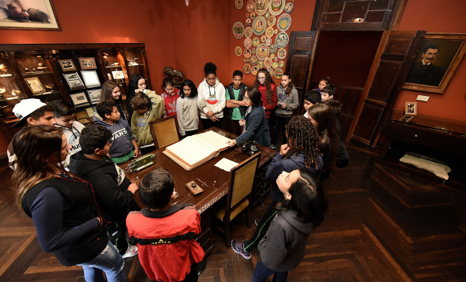 Visitas Guiadas ao Museu Paranaense(MP).Curitiba, 18 de junho de 2019.Foto: Kraw Penas/SECC