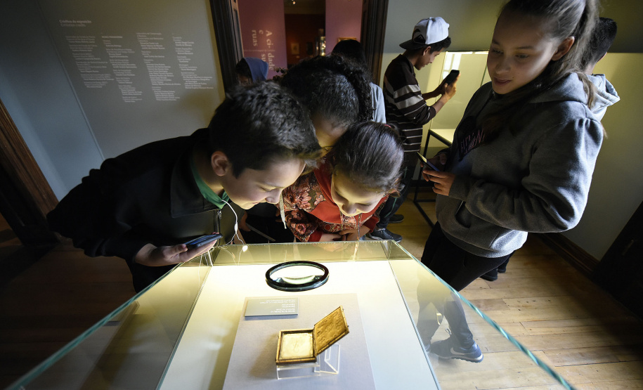 Visitas Guiadas ao Museu Paranaense(MP).Curitiba, 18 de junho de 2019.Foto: Kraw Penas/SECC