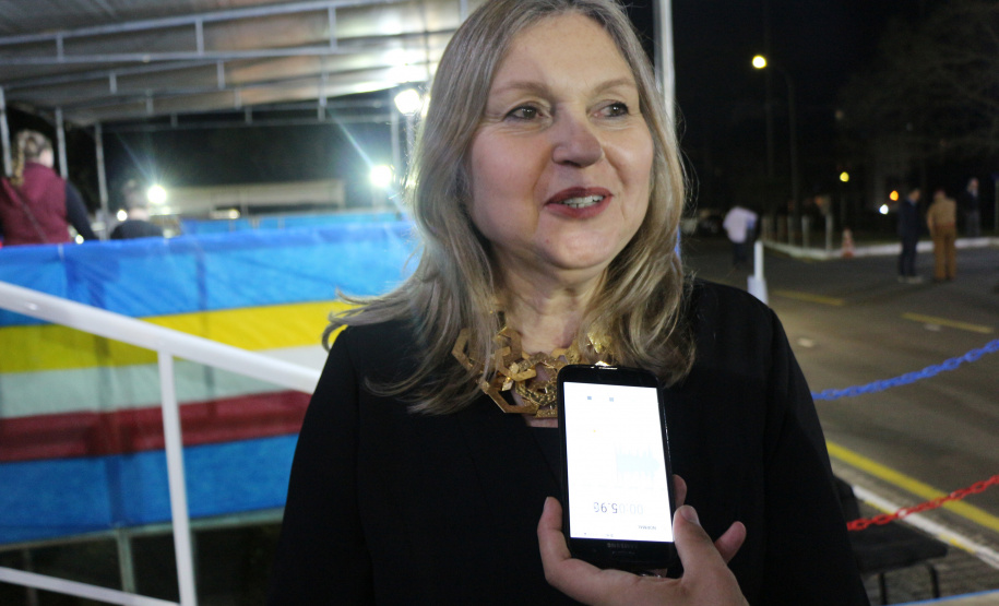 Curitiba, 07 de agosto de 2019. Aniversario Colegio da Policia Militar. Foto: entrevista Vanessa Cristina França Borges, filha da Delgina Borges.