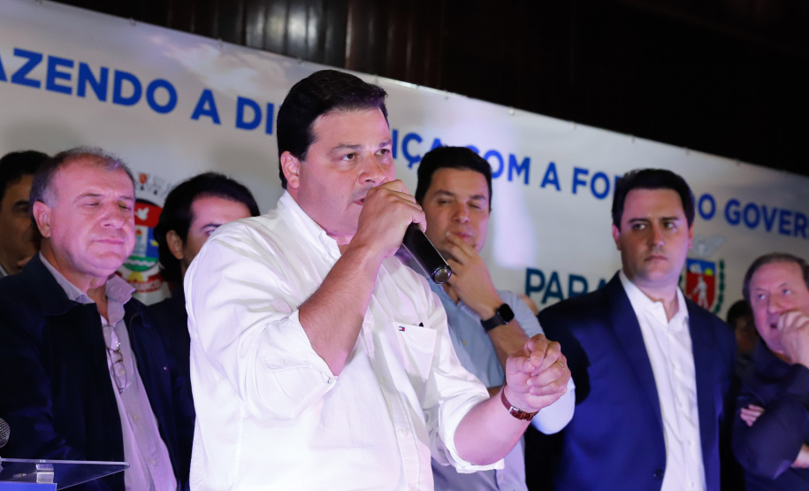 O governador Carlos Massa Ratinho Junior autorizou nesta quinta-feira (8), em Pato Branco, o repasse de R$ 20 milhões para a construção do novo prédio da prefeitura da cidade. O convênio prevê R$ 6 milhões de contrapartida municipal.