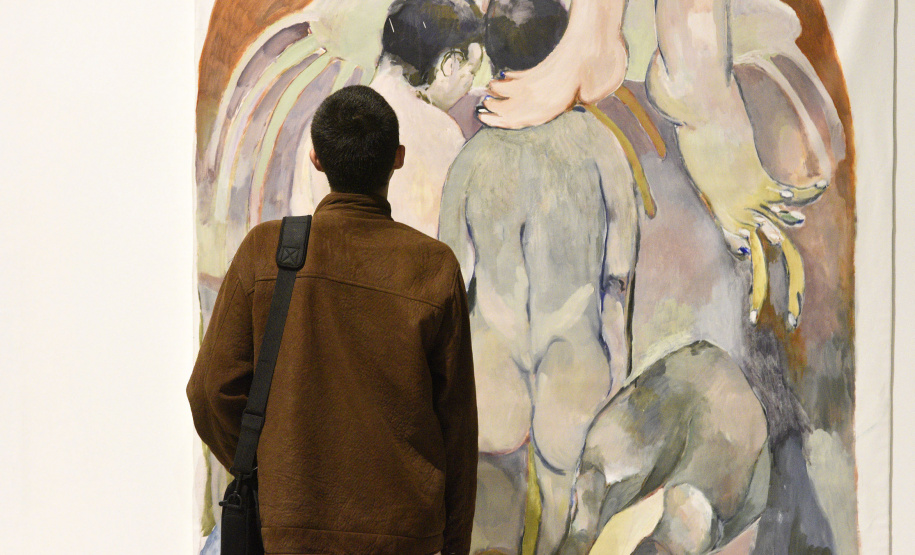 Abertura da exposição "Estamos Aqui" do Museu de Arte Contemporânea do Paraná(MAC/PR).Curitiba, 15 de maio de 2019.Foto: Kraw Penas/SECC