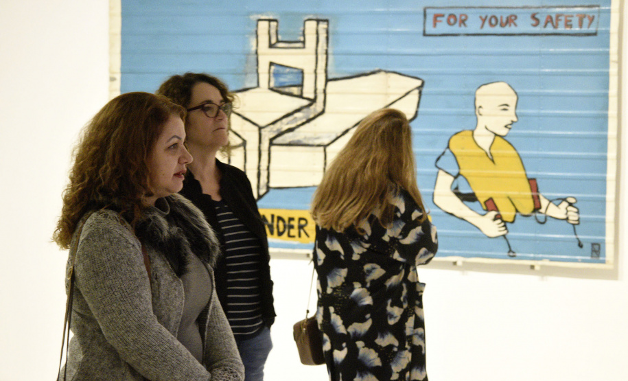 Abertura da exposição "Estamos Aqui" do Museu de Arte Contemporânea do Paraná(MAC/PR).Curitiba, 15 de maio de 2019.Foto: Kraw Penas/SECC