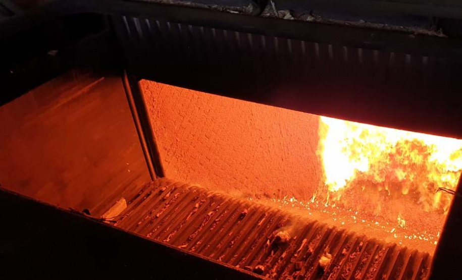 Polícia Civil incinera 7,7 toneladas de drogas. Foto: Divulgação/Polícia Civil