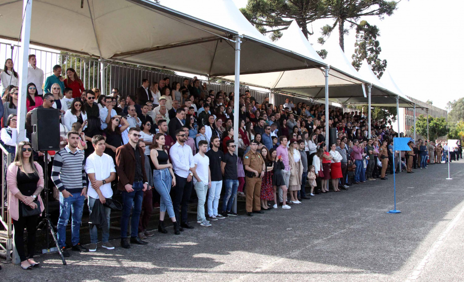 São José dos Pinhais, 09 de agosto de 2019. Solenidade alusiva ao Aniversário da PMPR.