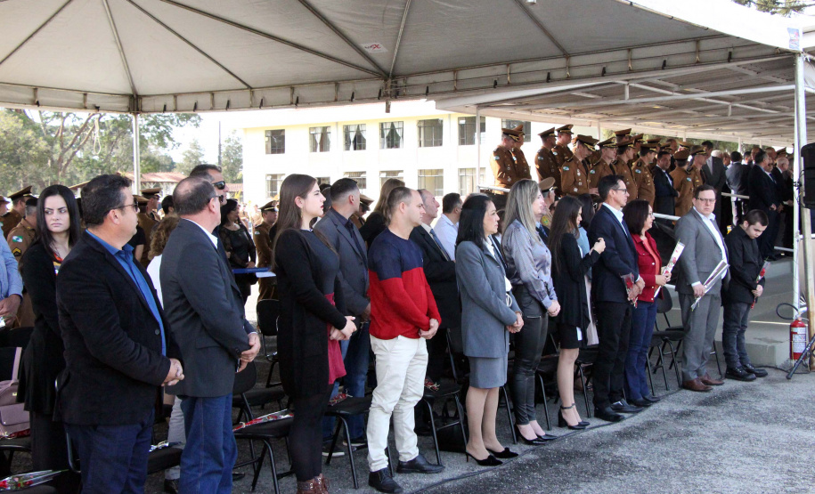 São José dos Pinhais, 09 de agosto de 2019. Solenidade alusiva ao Aniversário da PMPR.
