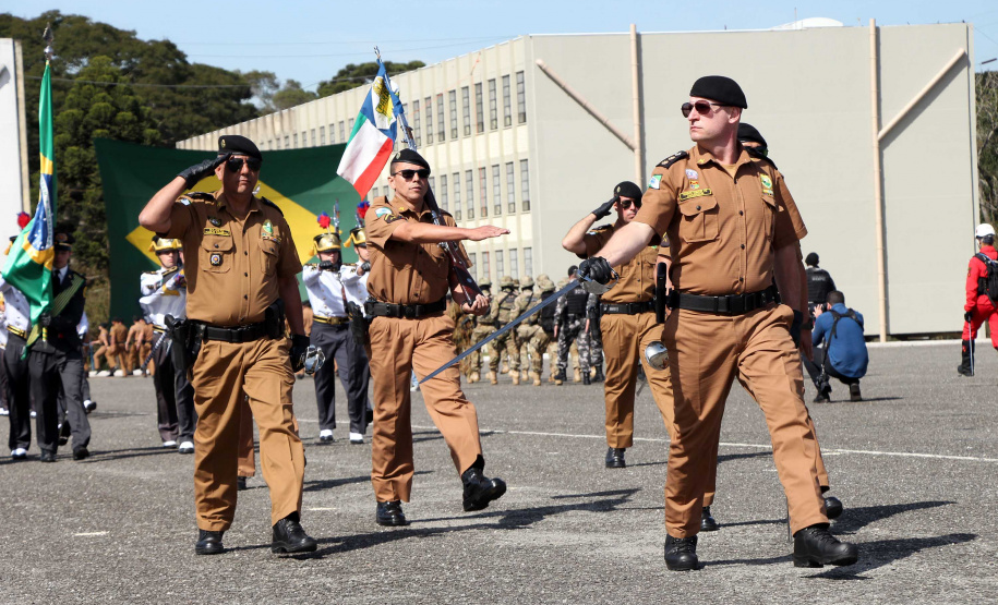 São José dos Pinhais, 09 de agosto de 2019. Solenidade alusiva ao Aniversário da PMPR.