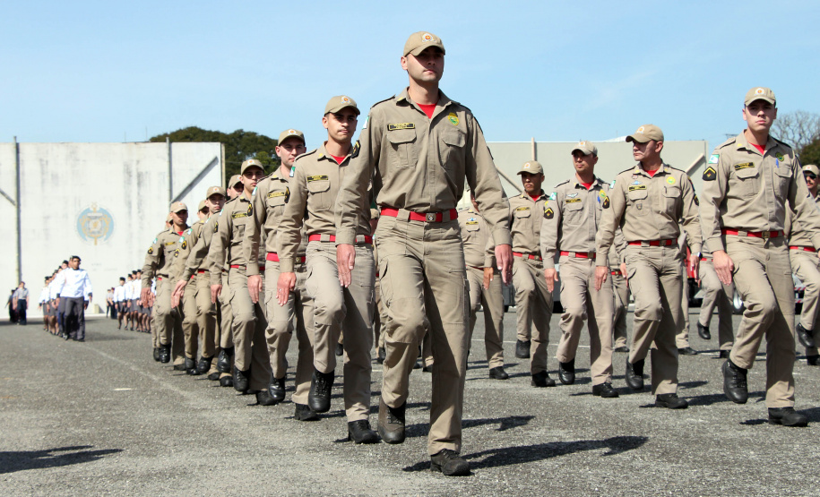 São José dos Pinhais, 09 de agosto de 2019. Solenidade alusiva ao Aniversário da PMPR.