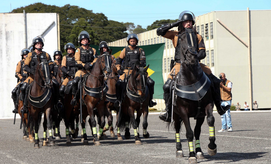 São José dos Pinhais, 09 de agosto de 2019. Solenidade alusiva ao Aniversário da PMPR.