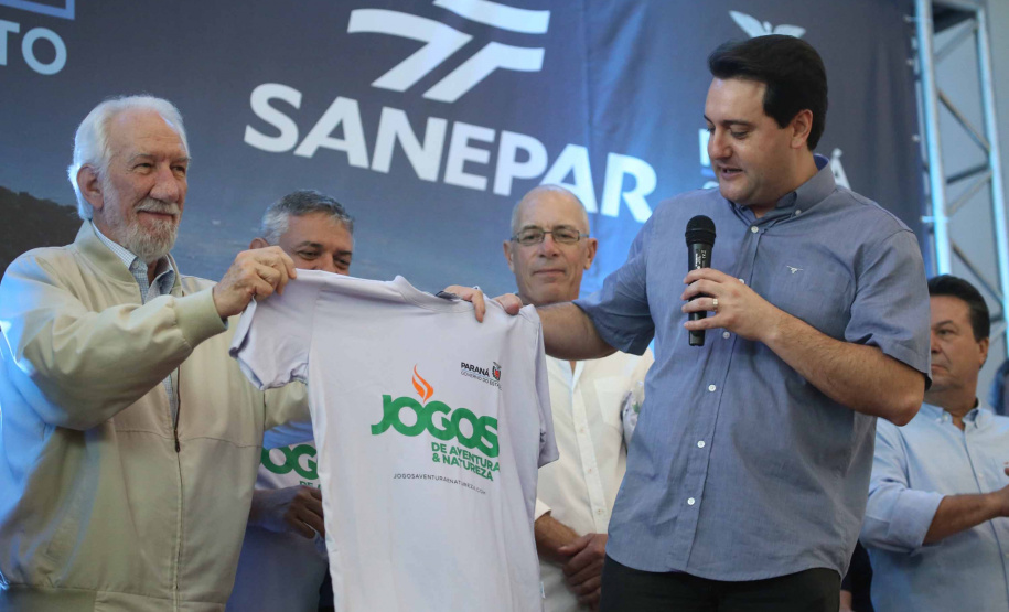 Os investimentos do Governo do Estado no Litoral somam R$ 57,5 milhões. O governador Carlos Massa Ratinho Junior esteve neste sábado (10) em Matinhos para a entrega oficial de obras de saneamento que somam R$ 50 milhões. Foto: José Fernando Ogura/AEN