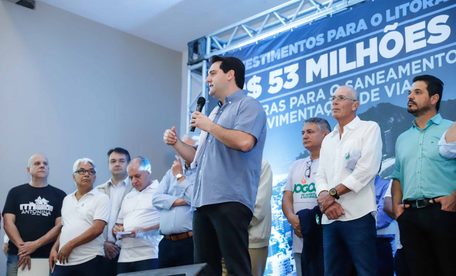 Os investimentos do Governo do Estado no Litoral somam R$ 57,5 milhões. O governador Carlos Massa Ratinho Junior esteve neste sábado (10) em Matinhos para a entrega oficial de obras de saneamento que somam R$ 50 milhões.