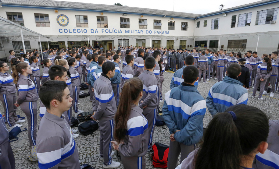 Inscrições para o processo seletivo do Colégio da Polícia Militar estão abertas. Foto: Arquivo/AEN