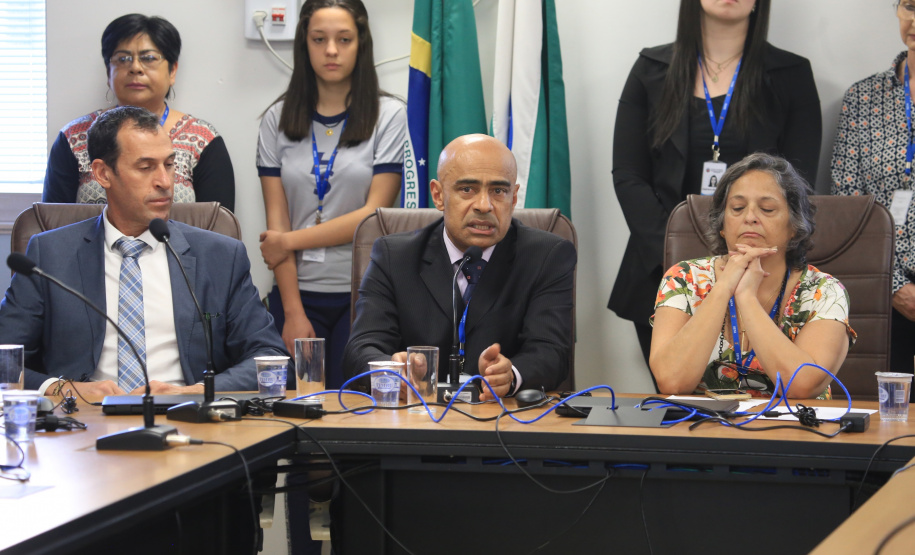 Tomaram posse nesta segunda-feira (12) os novos integrantes do Conselho de Contribuintes e Recursos Fiscais (CCRF). Órgão da Secretaria de Estado da Fazenda, o Conselho é responsável pelo julgamento em segunda instância administrativa dos recursos de contribuintes que recorreram de multas e já perderam em primeira instância. Foto: José Fernando Ogura/AEN