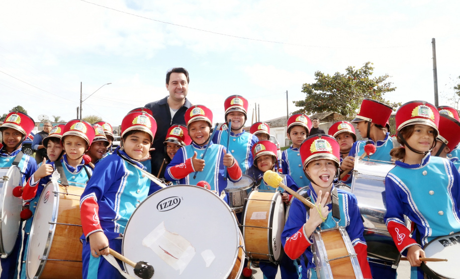 Governo promove primeiro Festival de Fanfarras do Paraná. Foto: Gilson Abreu/AEN