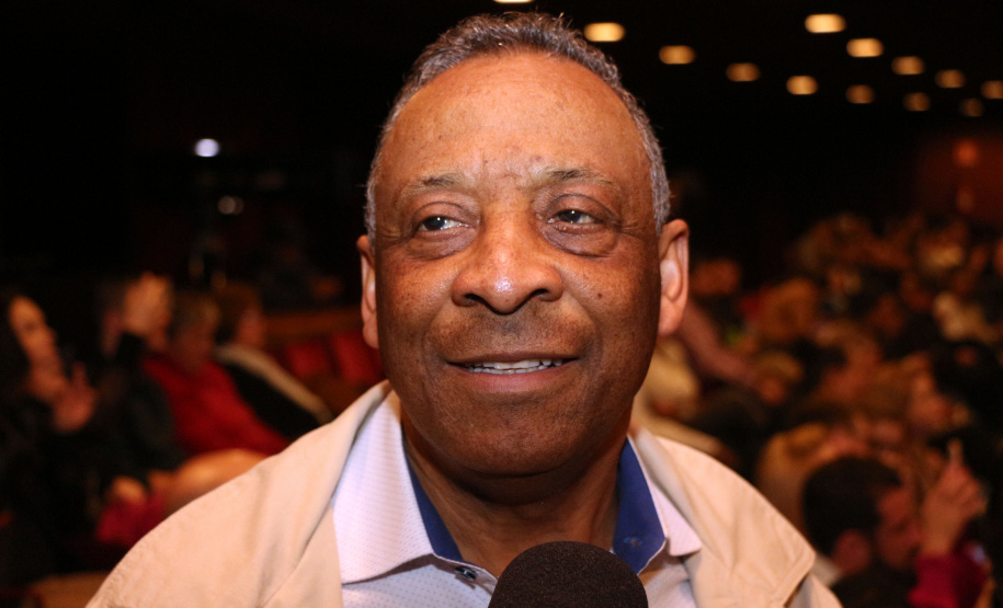 Curitiba, 12 de agosto de 2019. Concerto da Banda de Música da PMPR. Na foto, Sr. Soares.