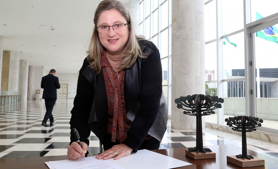 O governador Carlos Massa Ratinho Junior assinou nesta quarta-feira (14), no Palácio Iguaçu, a liberação de R$ 6 milhões para obras de sinalização viária em 39 cidades paranaenses. A iniciativa faz parte de um programa do Departamento de Trânsito do Paraná (Detran-PR) para regulamentar a circulação de veículos e pedestres. Prefeitura de Roncador.