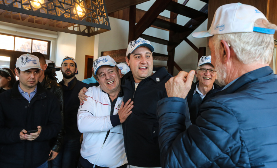 O governador Carlos Massa Ratinho Junior visita nesta quinta-feira (15), a Agroleite, realizado pela Cooperativa Castrolanda, em Castro, nos Campos Gerais. Considerado um dos maiores eventos da cadeia do leite na América, a Agroleite tem foco na tecnologia, produtividade e melhores resultados para os produtores. Castro, 15/08/2019 -  Foto: Geraldo Bubniak/AEN
