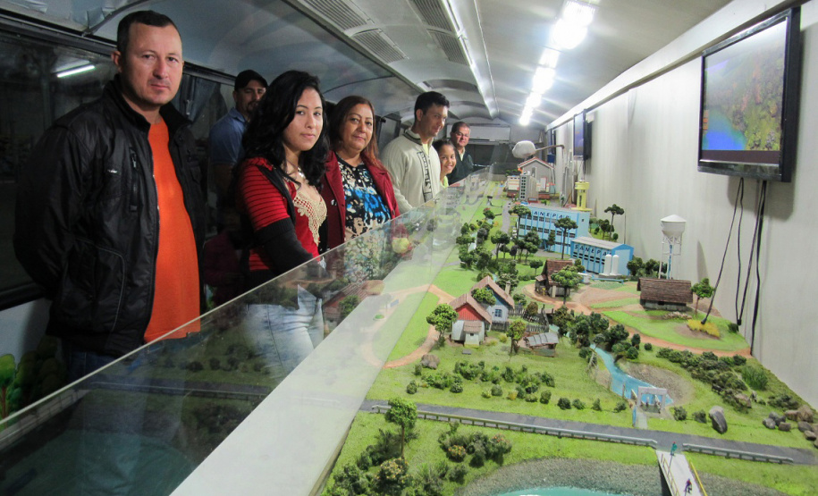 Sanepar apresenta projeto de educação ambiental em Cascavel. Foto: Sanepar