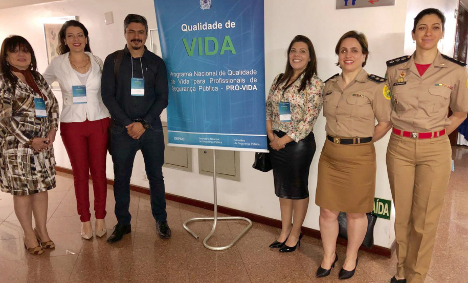 O Paraná participou nesta semana do Programa Nacional de Qualidade de Vida para Profissionais da Segurança Pública. O evento ocorreu em Brasília, de terça-feira até esta sexta-feira (13 a 16), e buscou debater alternativas para melhorar a condição de trabalho dos agentes públicos da área. Foto: Divulgação/SESP