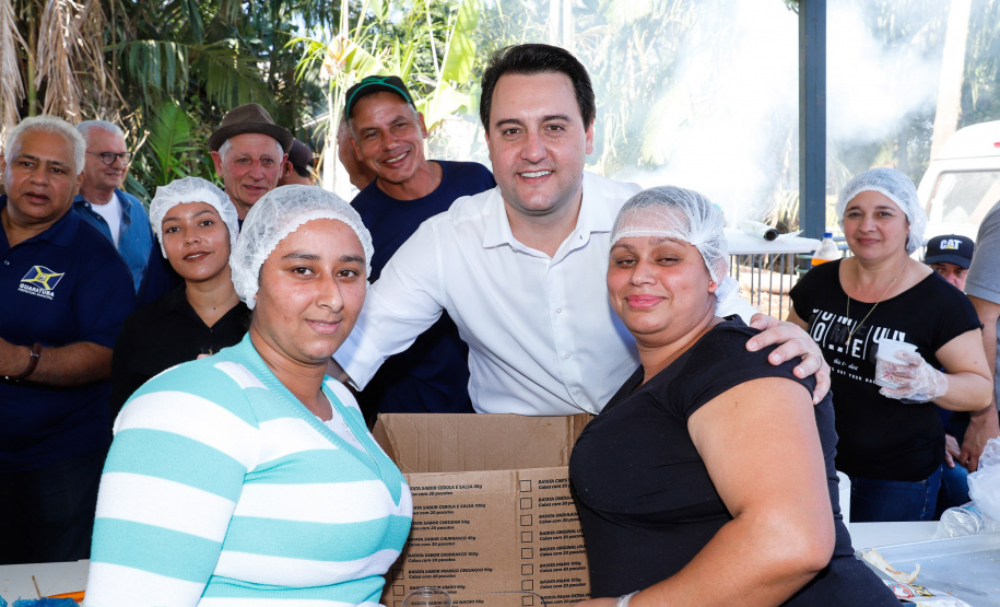 O governador Carlos Massa Ratinho Junior e o prefeito de Guaratuba, Roberto Justus, inauguraram a ponte sobre o Rio Cubatão, em Guaratuba.