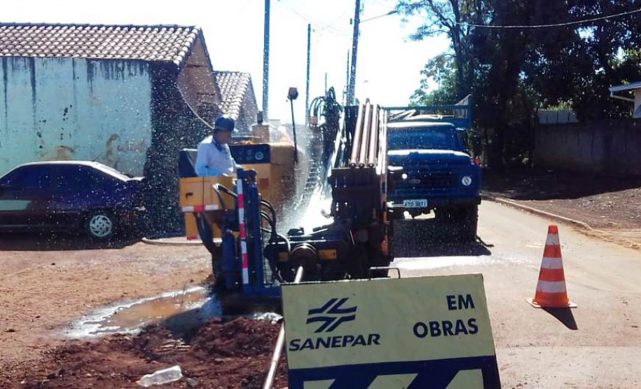 Sanepar amplia sistema de abastecimento de Campina da Lagoa. Foto: Divulgação/Sanepar