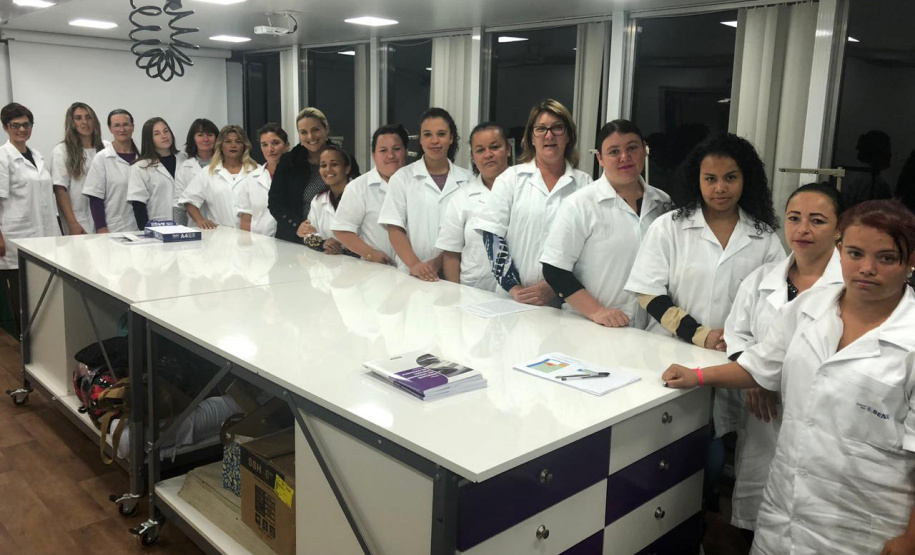 Carretas do Conhecimento formam mais 148 alunos em agosto. Foto: Divulgação/SEJUF