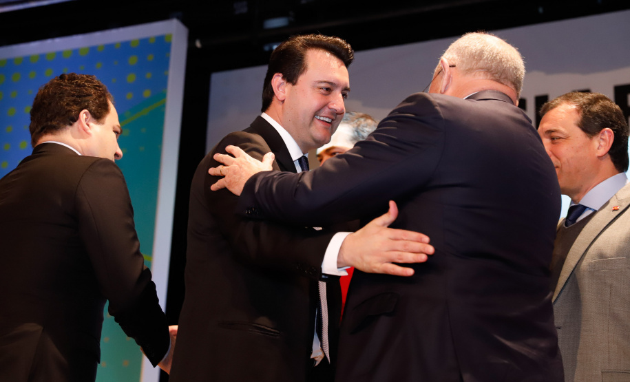 O governador Carlos Massa Ratinho Junior participa da abertura do III Forum Gestão Pública FACIAP, Caminhos do Crescimento.