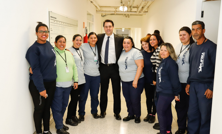 O governador Carlos Massa Ratinho Junior participa da abertura do III Forum Gestão Pública FACIAP, Caminhos do Crescimento.