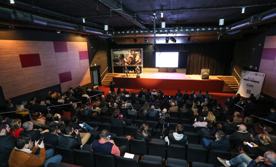 Abertura da primeira audiência pública do Plano Plurianual 2020-2023. O encontro acontece no auditório do Museu Oscar Niemeyer, em Curitiba.  Curitiba, 21/08/2019 -Foto: Geraldo Bubniak/AEN