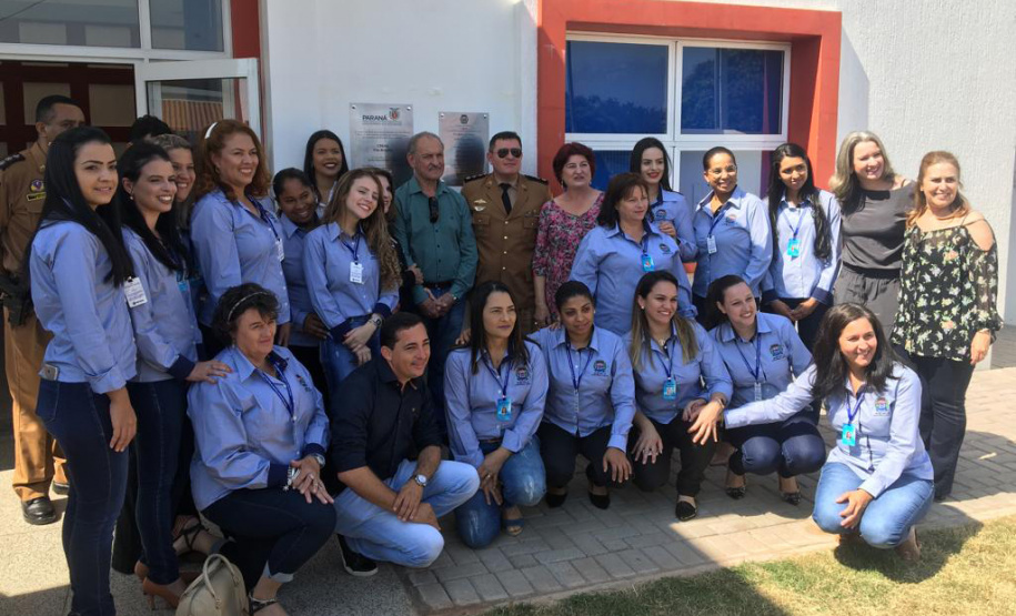 Nova sede do Creas é inaugurada no município de Maria Helena. Foto: Divulgação/SEJUF