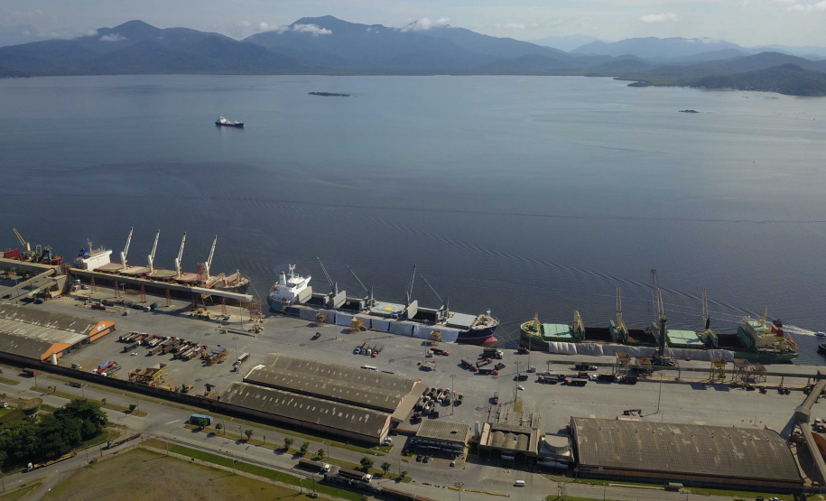 04/2019 - Porto de Paranaguá. Foto: José Fernando Ogura/ANPr