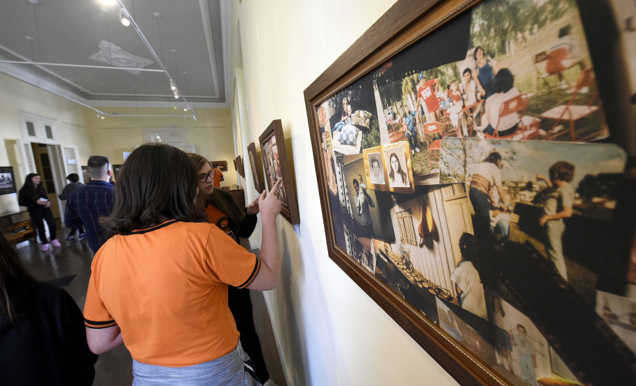 Oficina para estudantes de Lex Kozlik o Museu da Imagem e do Som do Paraná(MIS).Curitiba, 16 de agosto de 2019.Foto: Kraw Penas/SECC