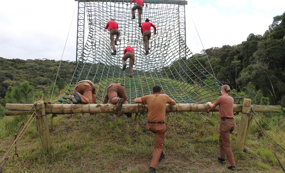 São Jose dos Pinhais, 25 de agosto de 2019. Desafio Soldado de Aço. Foto: Divulgação/PMPR