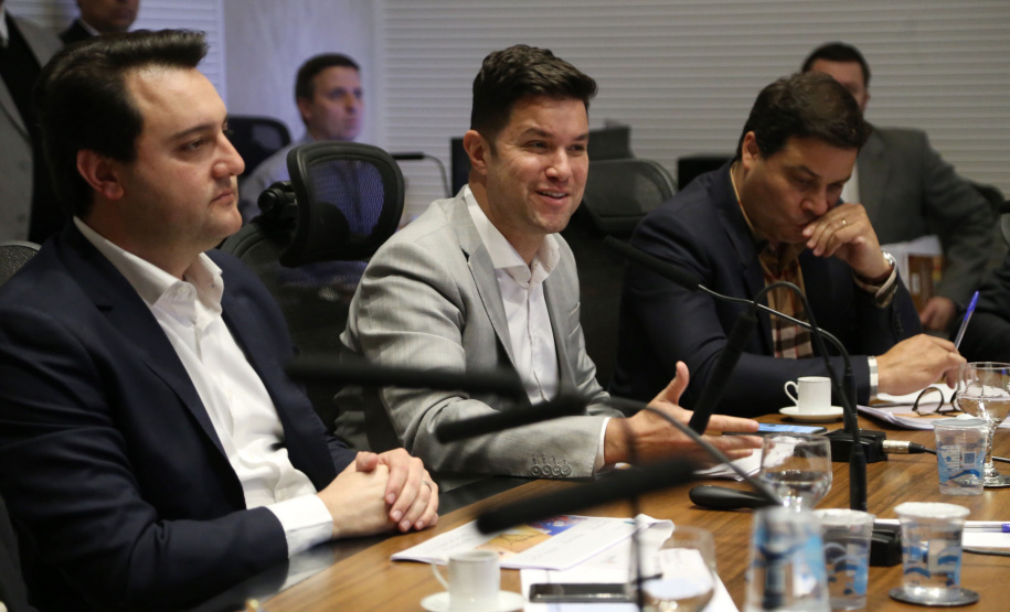 Governador Carlos Massa Ratinho Junior apresenta Banco de Projetos. Curitiba, 26/08/2019. Foto: José Fernando Ogura/AEN
