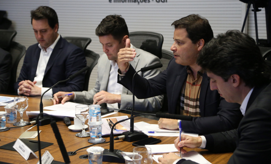 Governador Carlos Massa Ratinho Junior apresenta Banco de Projetos. Curitiba, 26/08/2019. Foto: José Fernando Ogura/AEN