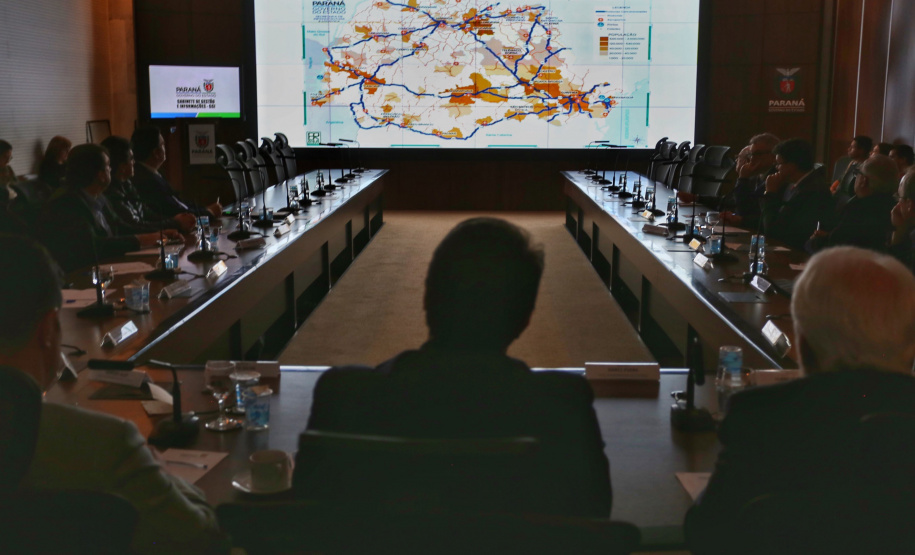 Governador Carlos Massa Ratinho Junior apresenta Banco de Projetos. Curitiba, 26/08/2019. Foto: José Fernando Ogura/AEN