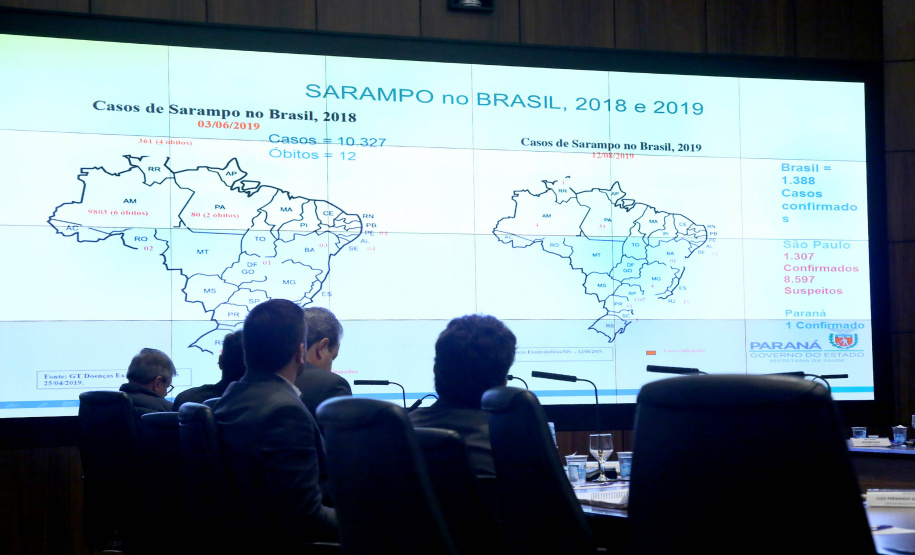 Reunião de secretariado. Curitiba,27/08/2019 Foto:Jaelson Lucas / AEN