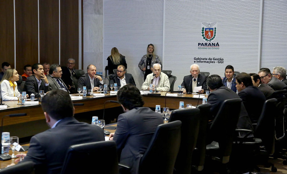Reunião de secretariado. Curitiba,27/08/2019 Foto:Jaelson Lucas / AEN